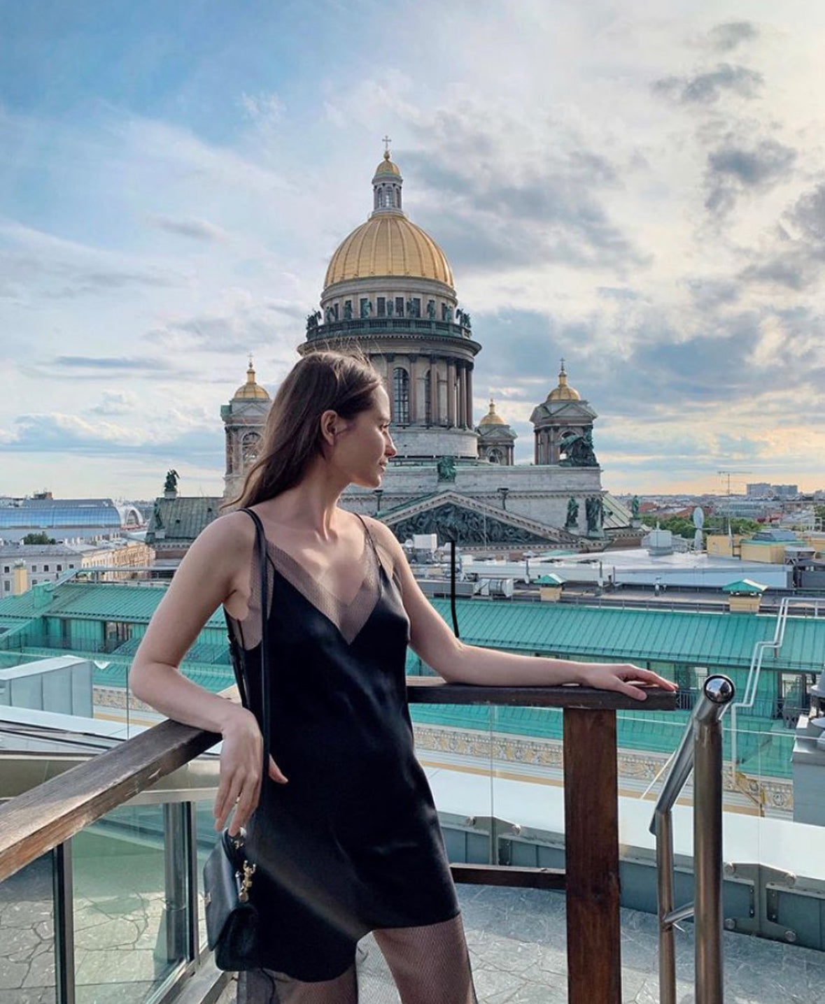 Silk Noir Dress