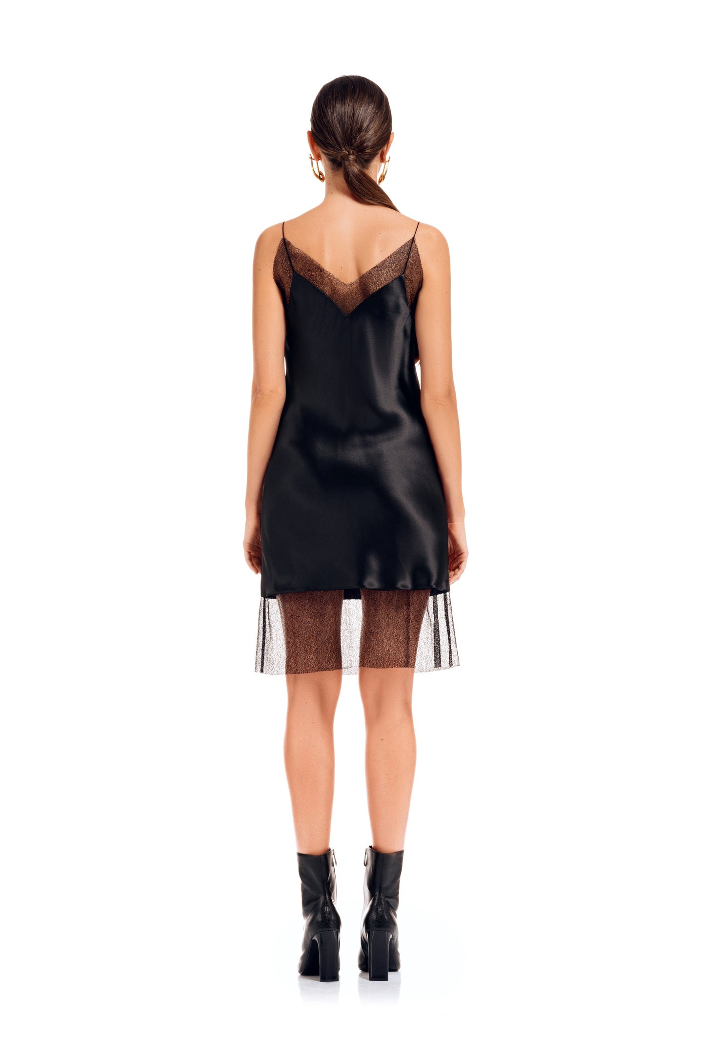 Silk Noir Dress